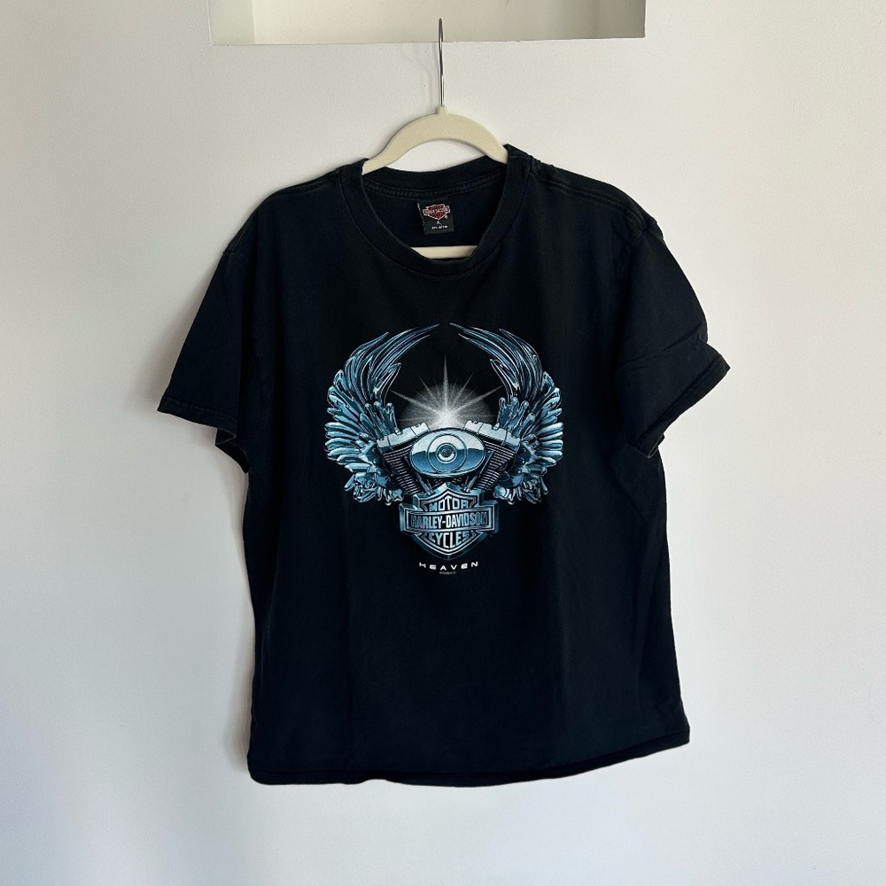 Harley Davidson Honolulu, Hawaii T-Shirt in Black